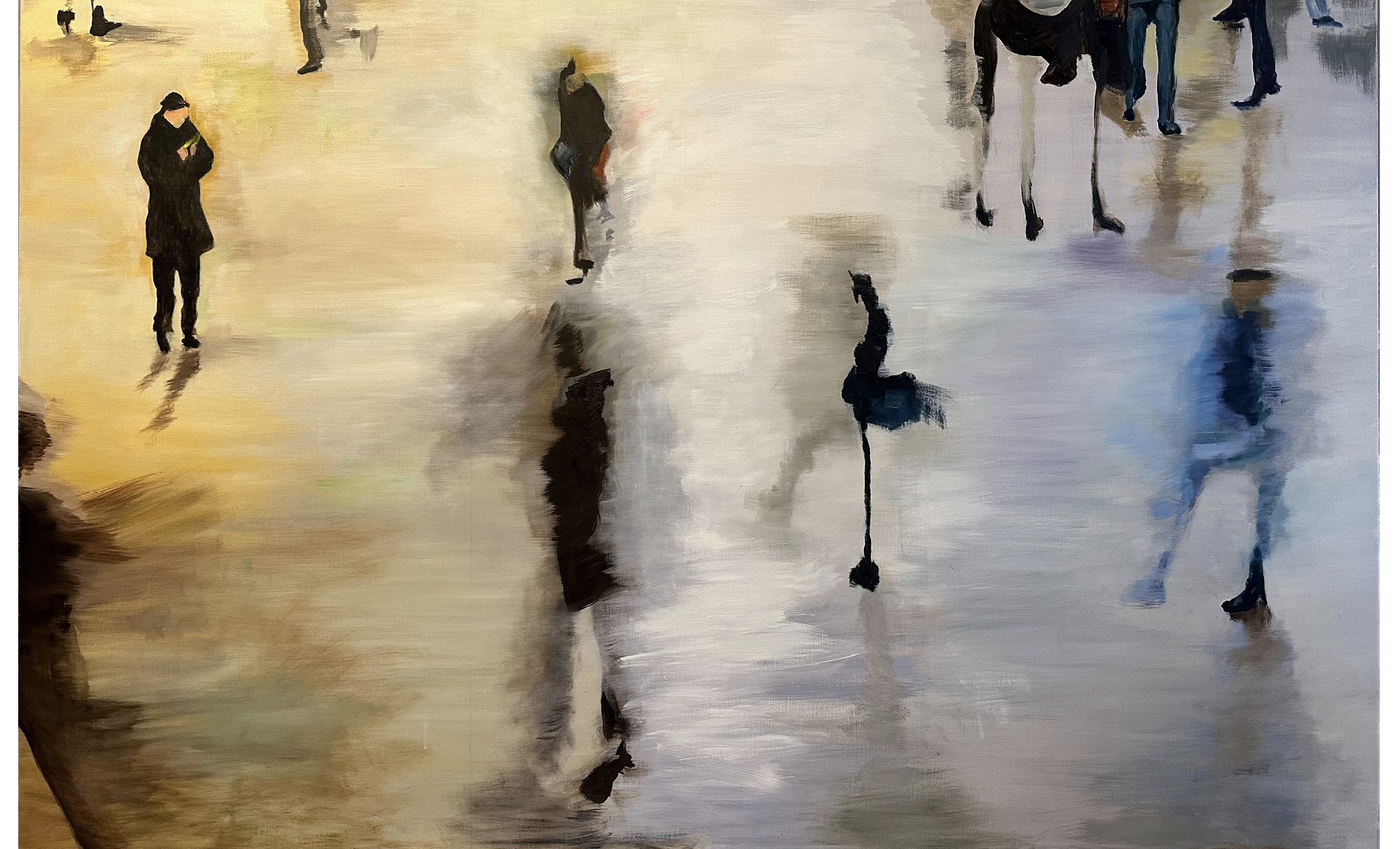 Ancient Crowd II by Izolda Hopf